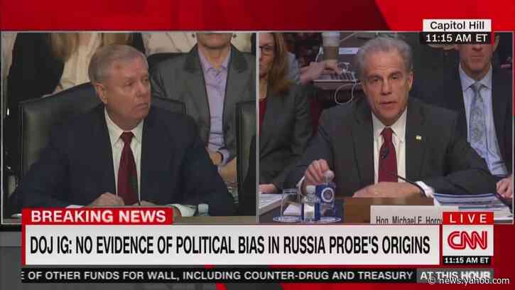 DOJ Inspector General Michael Horowitz: My Report Doesn’t ‘Vindicate Anybody’
