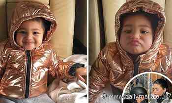 Kylie Jenner shares adorable photos of Stormi on her private jet following their snow adventure