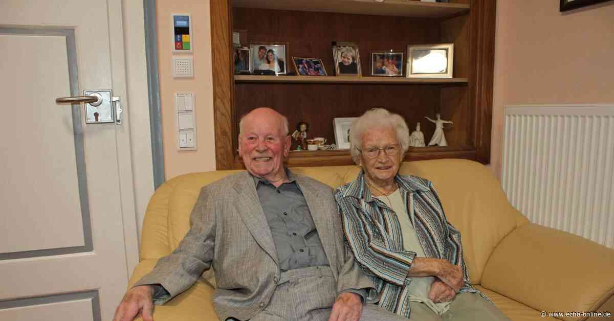 Darmstädter Ehepaar seit 75 Jahren vereint