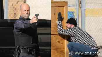 Post Malone Shot at by Jason Statham On Set of New Movie