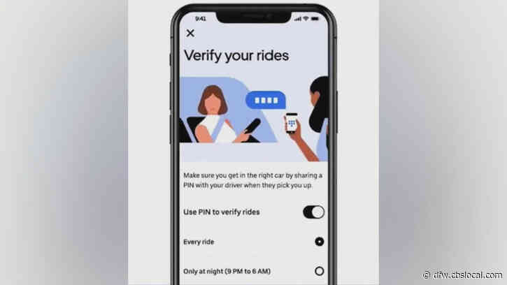 Dallas Uber Passengers Get To Test New Safety Feature ‘Verify My Ride’