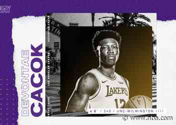Lakers Sign Devontae Cacok to Two-Way Contract