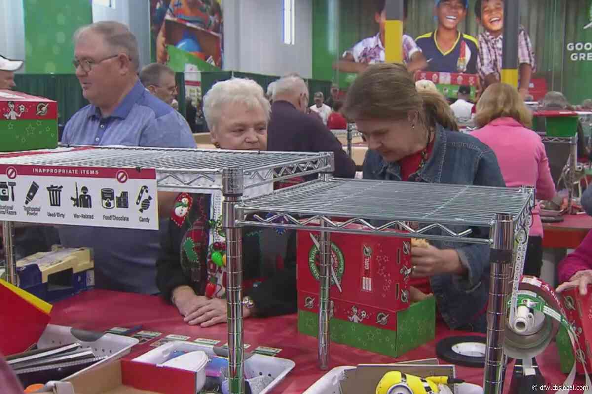 ‘Operation Christmas Child’ Volunteers In North Texas Sending Joy To Impoverished Kids Across The World