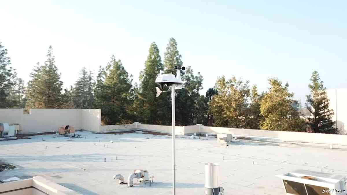 Fresno City College has a new weather station