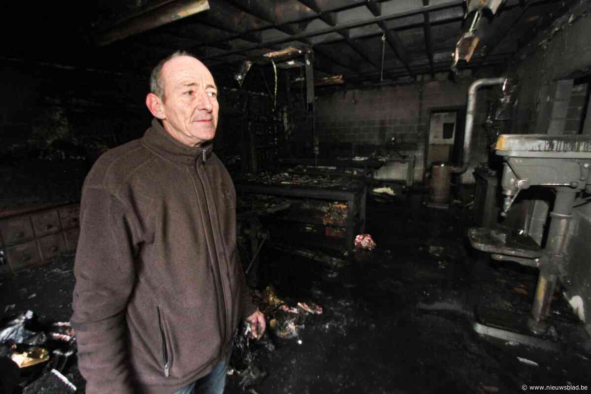 Enige professionele koperslagerij van Limburg in as