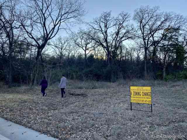 North Texas Community Fighting To Keep Old Trees, Prevent Construction Of 95 Townhomes