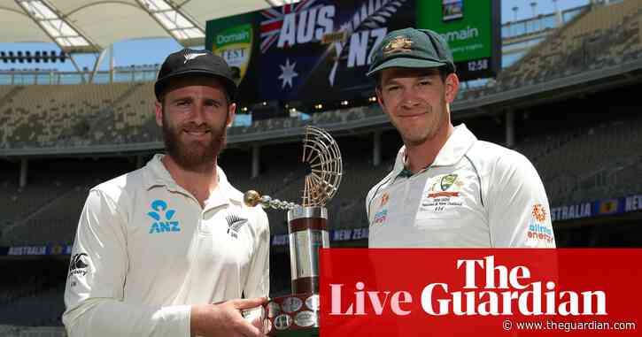 Australia v New Zealand: first Test, day one – live!