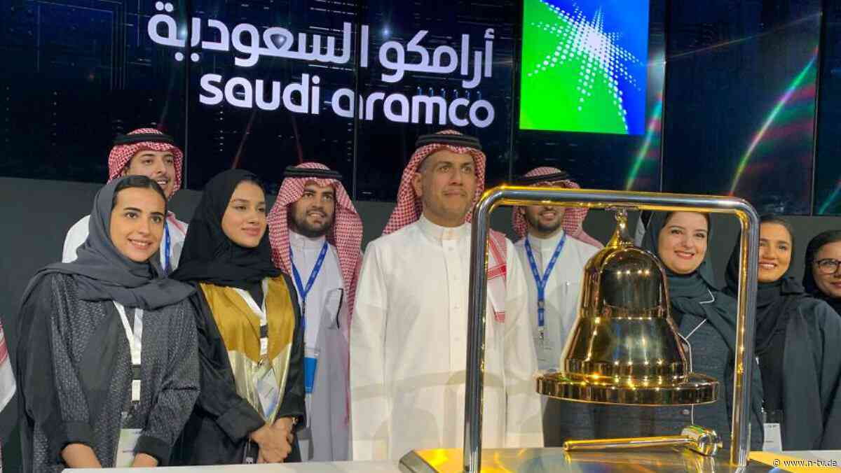 Apple hat Nachsehen: Aramco knackt Zwei-Billionen-Dollar-Marke