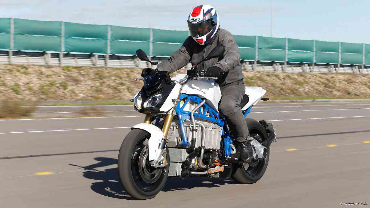 "Wir nutzen die Zeit": E-Motorrad-Prototyp von BMW