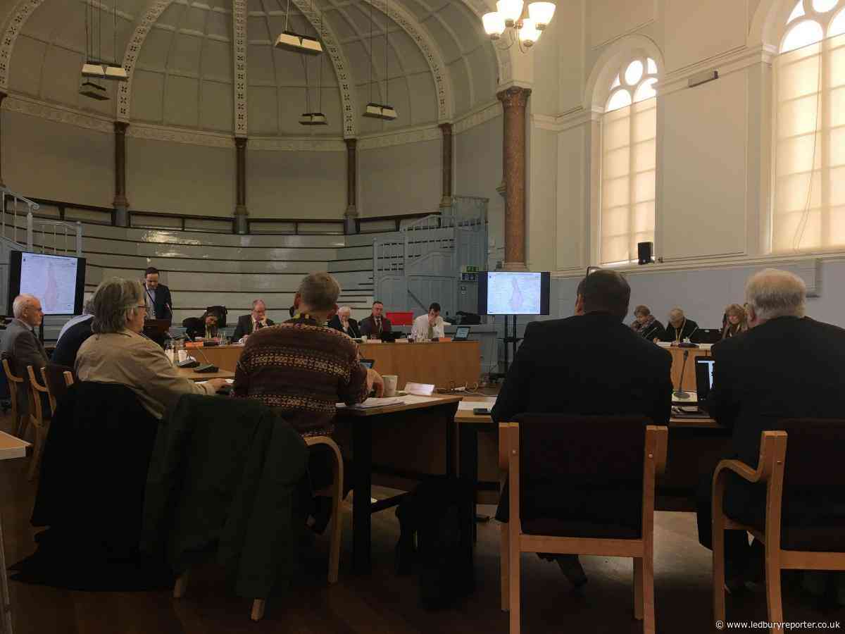 Single access worries mean councillors reject plan for major estate to the north of Ledbury viaduct