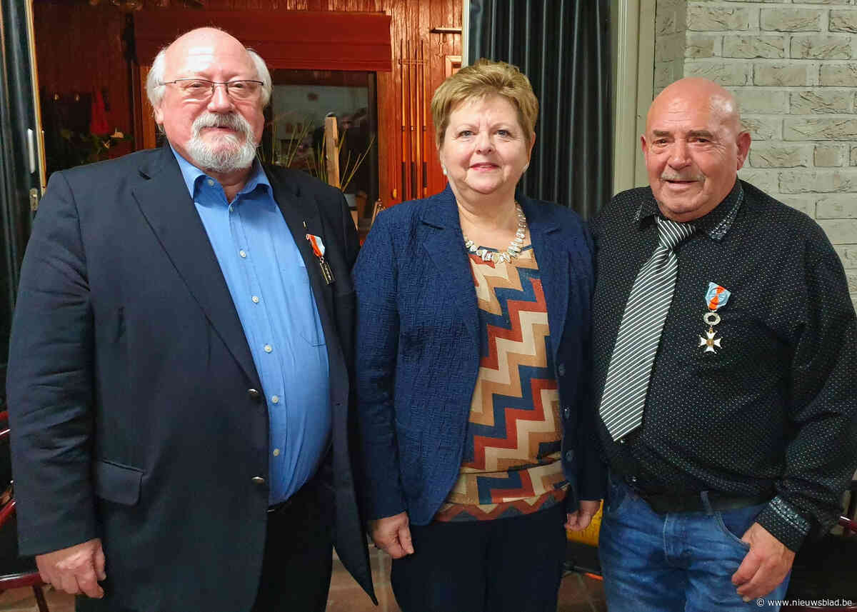 Decoratie voor Frans Ongena en Daniël De Knijf