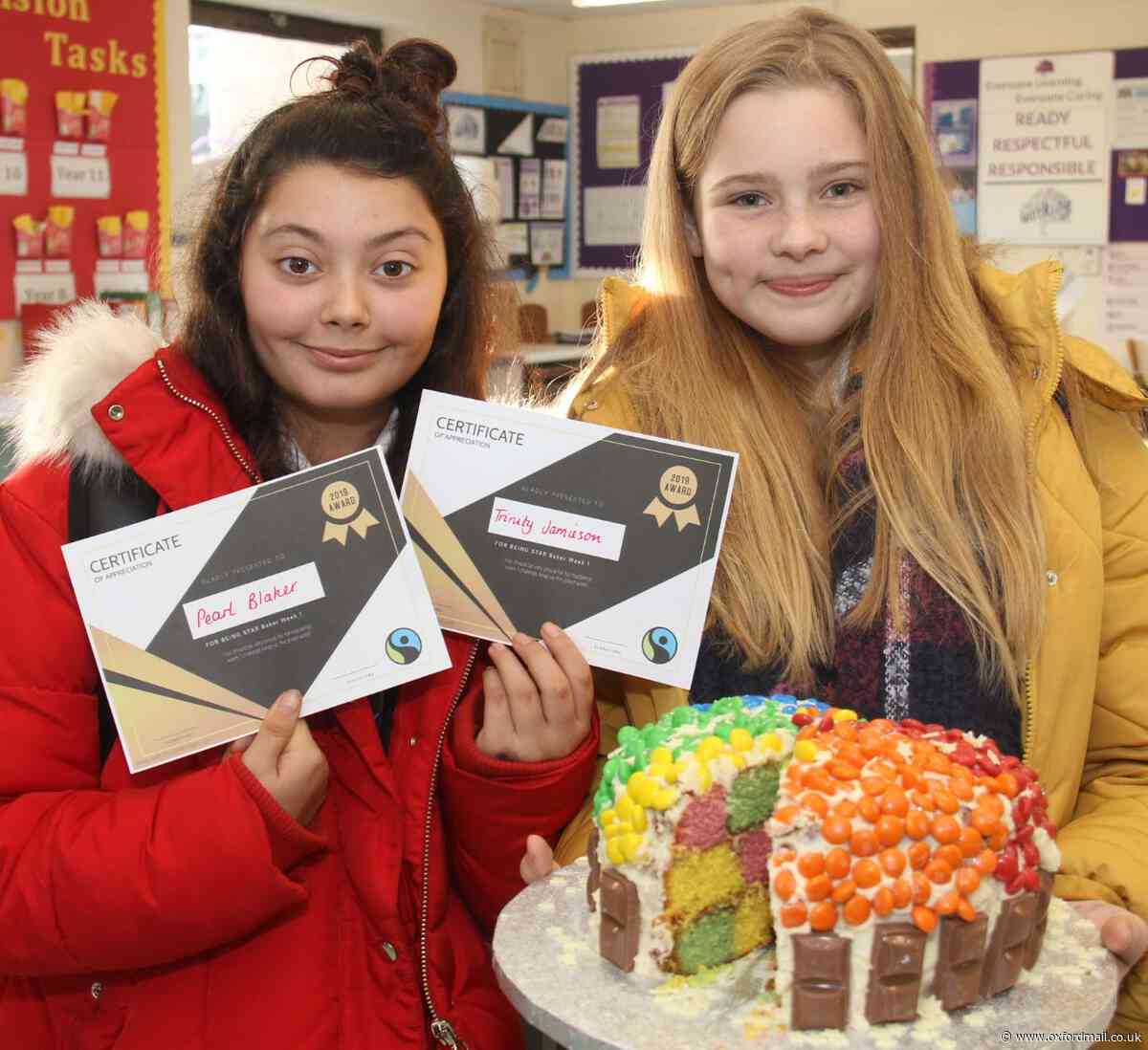Pupils' 'inspired' idea to promote Fairtrade produce