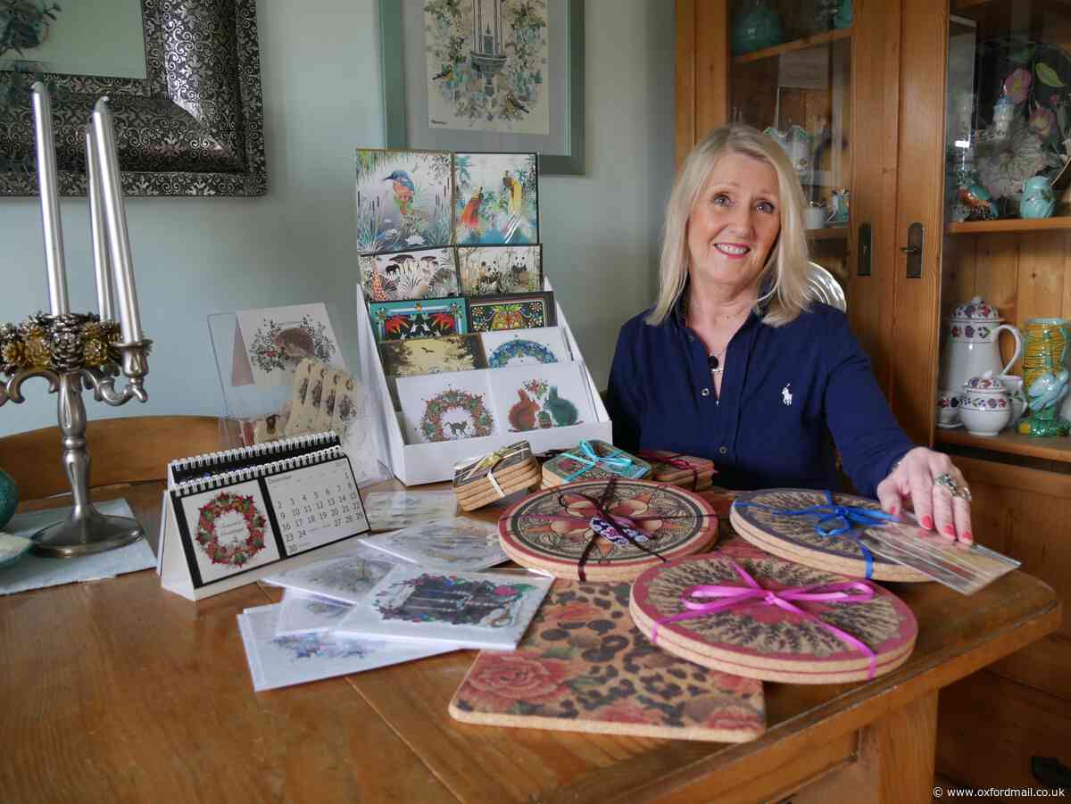 Christmas gift leads to Kidlington greeting cards business