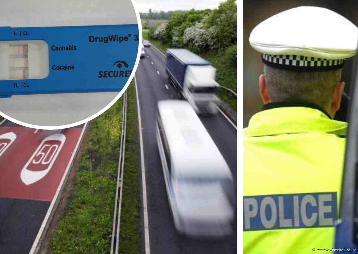 Driver arrested on A34 at Botley after police smell cannabis