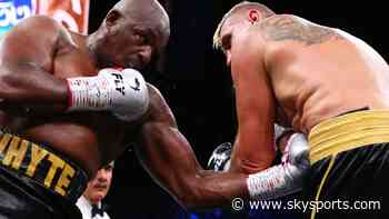 Whyte: Wilder won't fight me!