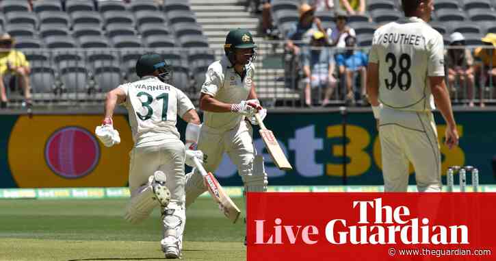 Australia v New Zealand: first Test, day one – as it happened