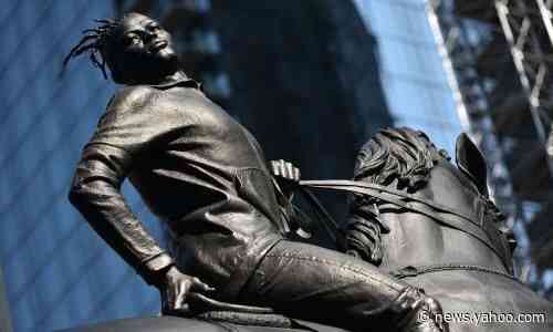 Virginia museum unveils Kehinde Wiley work in response to Confederate statues