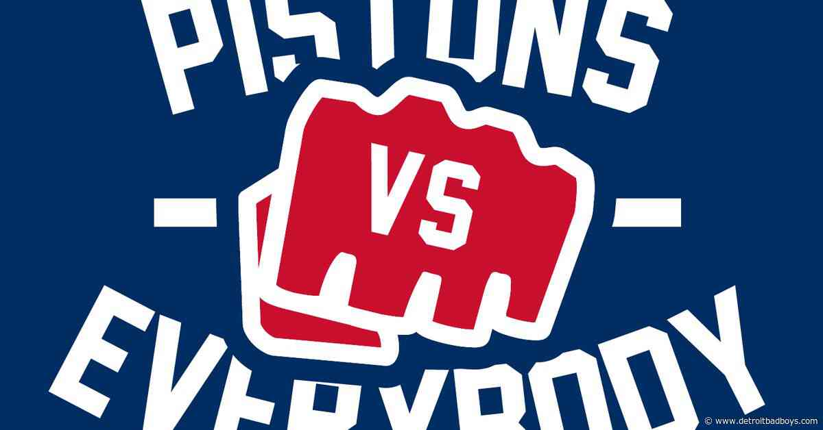 Pistons Vs Everybody: Rebuilding the Right Way