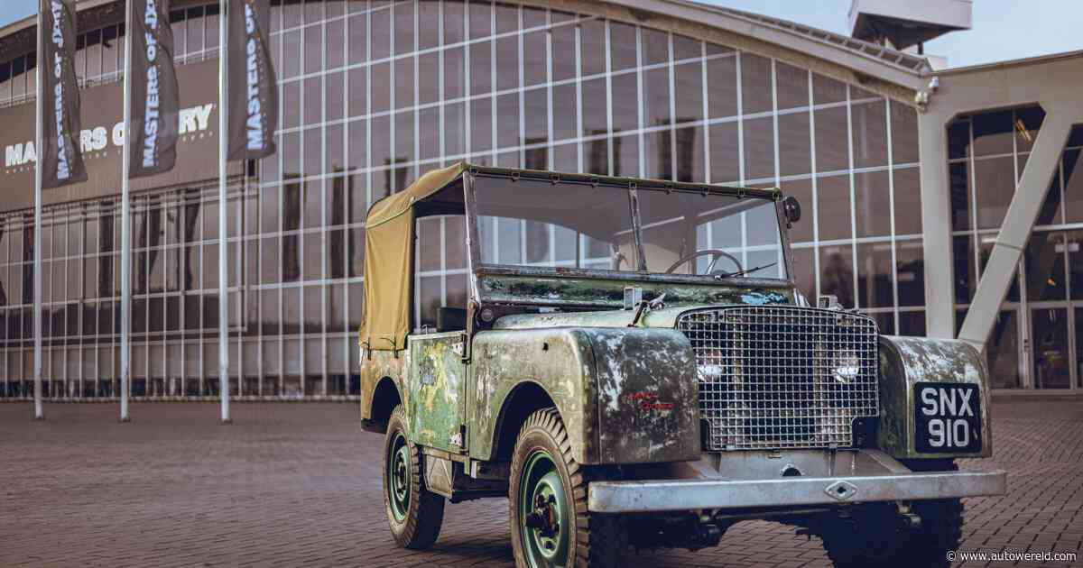 Oermodel Land Rover keert terug naar Amsterdamse roots