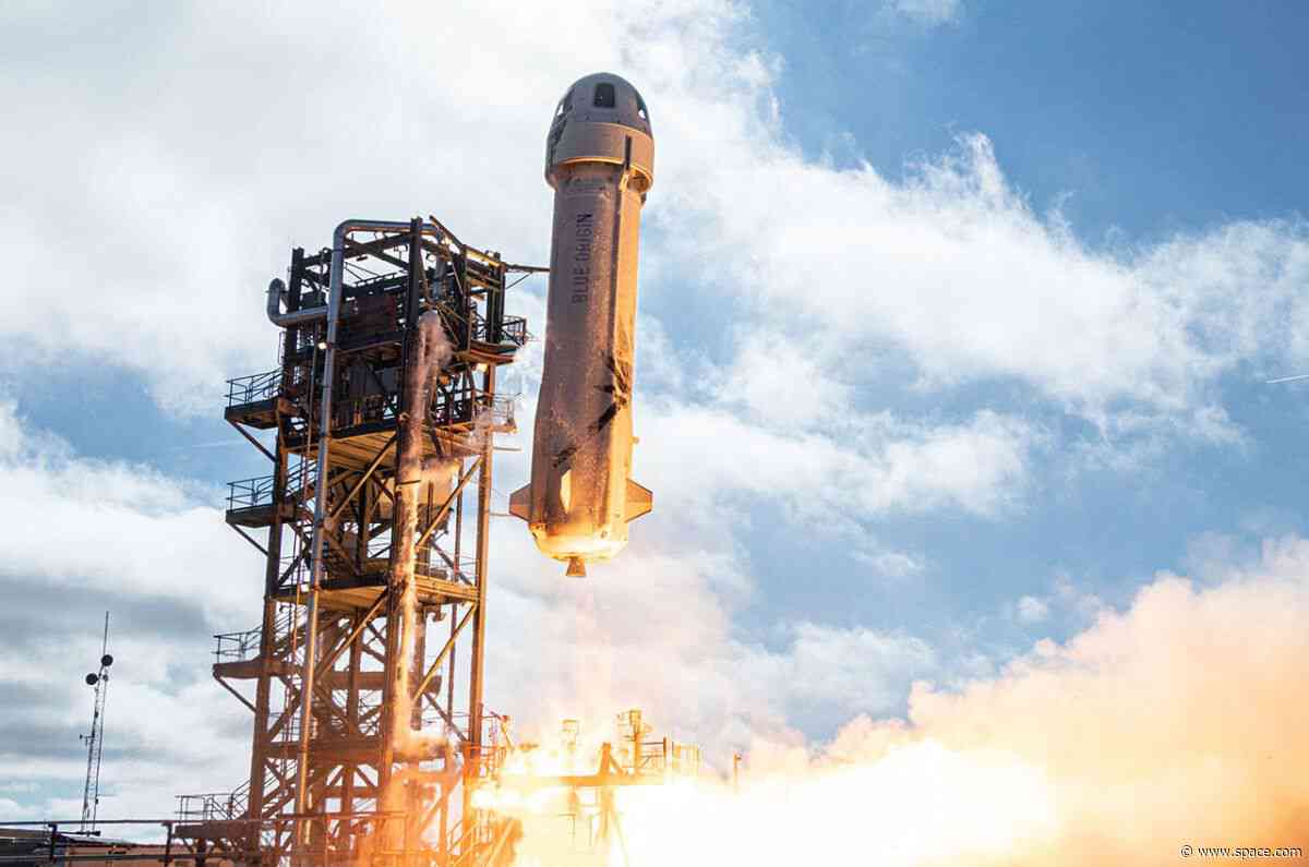Blue Origin Sends Kids' Postcards to Space on New Shepard Launch