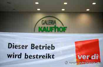 Streik bei Kaufhof und Karstadt: Verdi-Mitglieder legen die Arbeit nieder - hier wird in Franken gestreikt