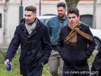 Former footballers convicted of sexually assaulting teenage girl