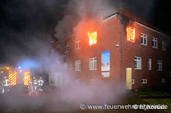25 Bewohner vor dem Feuer gerettet