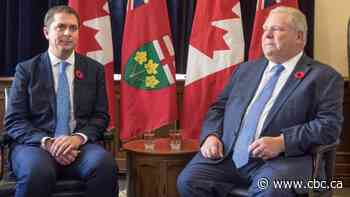 Doug Ford reacts to Andrew Scheer's abrupt resignation
