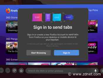 Firefox now lets you send tabs from your phone or PC to your VR headset