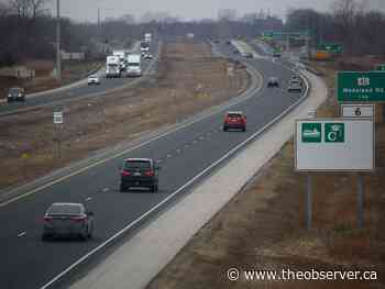 Fast times for drivers on Highway 402