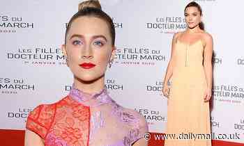 Saoirse Ronan and Florence Pugh lead the stars at Little Women Paris Premiere