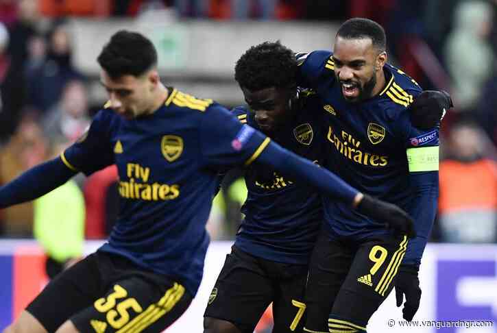 Arsenal fight back to claim Europa League last 32 spot