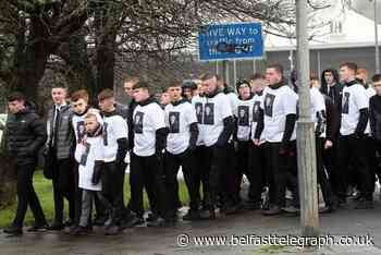 Mourners gather for funeral of Dylan Fox in Belfast