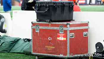 Wearing local high school team's helmets was an option for Chiefs