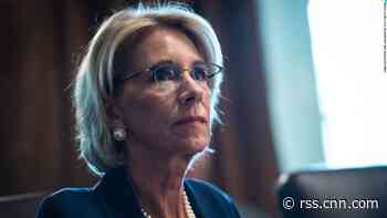 Betsy DeVos defends plan for offering only some debt relief to defrauded students