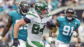 Jets place TE Griffin on IR with ankle injury