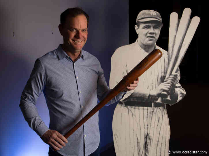 The bat Babe Ruth used to hit home run #500 up for auction in Orange County