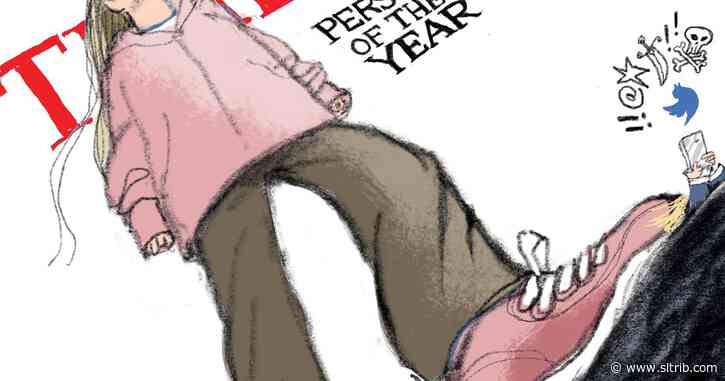 Bagley Cartoon: Make America Greta Gain