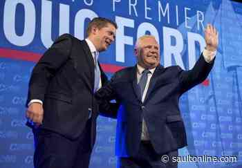 Doug Ford thanks Andrew Scheer for service as federal Tory leader steps down
