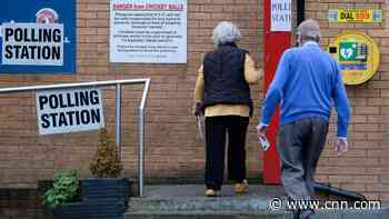The pound jumps after exit poll predicts big Johnson win