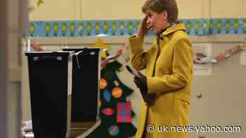 Exit polls suggest good night for SNP – but Sturgeon says UK forecast ‘grim’