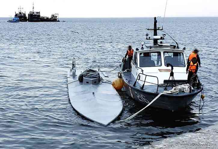 Dos colombianos, un mexicano y un ecuatoriano en narcosubmarino incautado en Perú
