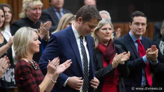 Anderw Scheer stepping down as Conservative leader, staying on until replacement chosen