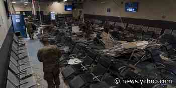 The Taliban launched an intense hours-long attack on a key US base. Aftermath photos show the heavy damage.