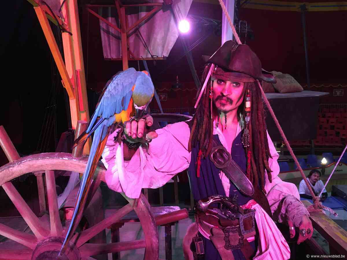 26 keer Captain Jack (Sparrow) in Circus Boxtalino in De Schorre