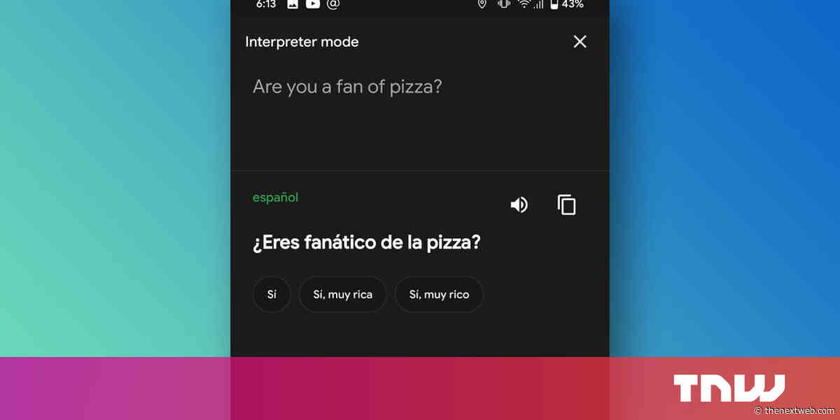 Google Assistant’s ‘Interpreter mode’ translates conversations in real time