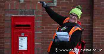 Gateshead postwoman dresses as the Grinch to deliver mail