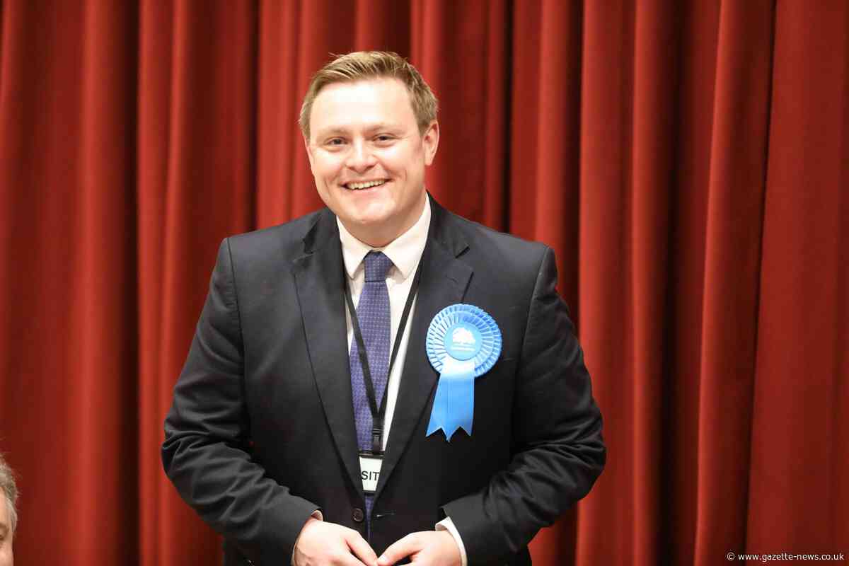 Conservative Will Quince re-elected as MP for Colchester