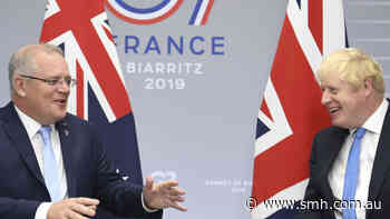 'Say g'day to the quiet Britons for us': Morrison
