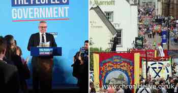 Michael Gove gloats that Durham Miners' Gala will now take place in a Tory seat - but he's wrong